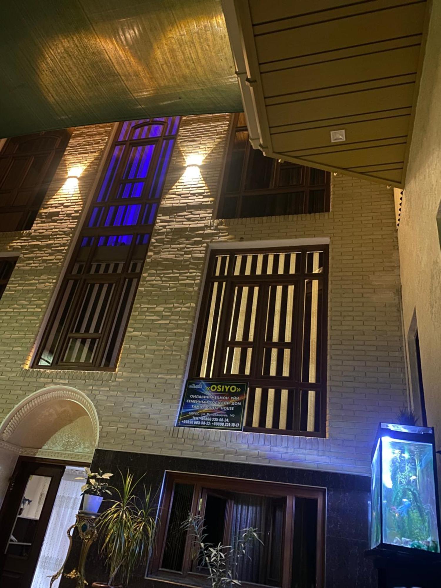Osiyo Hotel ซามาร์คันด์ ภายนอก รูปภาพ